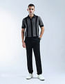 Flying Machine Vertical Striped Essentials Polo Shirt