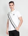 U.S. Polo Assn. Denim Co. Diagonal Stripe Cotton Polo Shirt