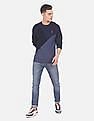 U.S. Polo Assn. V-Neck Panelled Sweater