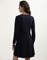 Tommy Hilfiger Polo Collar Sweater Dress
