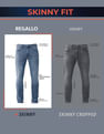 U.S. Polo Assn. Denim Co. Regallo Skinny Fit Grey Jeans