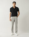 Arrow Solid Regular Fit Polo Shirt