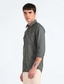 Flying Machine Western Yoke Relaxed Fit Shirt