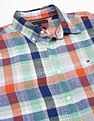 Tommy Hilfiger Checks Regular-Fit Linen Shirt