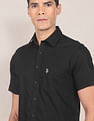 U.S. Polo Assn. Premium Cotton Solid Casual Shirt