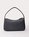 Tommy Hilfiger Solid Blue Pu Shoulder Bag