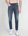 Flying Machine Stone Wash Slim Tapered Fit Classic Vintage Jeans