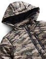 U.S. Polo Assn. Kids Detachable Hood Camouflage Padded Jacket