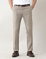Arrow Slim Fit Textured Trousers