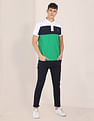 U.S. Polo Assn. Colour Block Cotton Polo Shirt