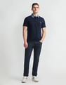 U.S. Polo Assn. Denim Co. Solid Denim Collar Polo Shirt