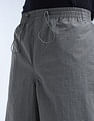 Flying Machine Mid Rise Cobain Loose Fit Parachute Trousers