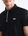 USPA Active Solid Slim Fit Polo Shirt