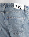 Calvin Klein Jeans Mid Rise Distressed Dad Jeans