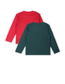 U.S. Polo Assn. Kids Crew Neck Brand Print T-Shirt - Pack Of 2
