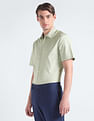 Calvin Klein Solid Poplin Shirt