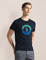 U.S. Polo Assn. Crew Neck Brand Print T-Shirt