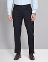 AD by Arvind Tailored Regular Fit Solid Two Piece Suit