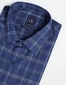 Arrow Cotton Twill Check Formal Shirt