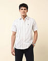 U.S. Polo Assn. Vertical Striped Tailored Fit Shirt