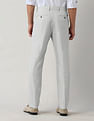 Arrow Slim Fit Dobby Weave Autoflex Trousers