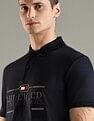 Tommy Hilfiger Embroidered Logo Regular Fit Cotton Polo T-Shirt