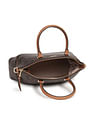 Calvin Klein Monogram Cypress Satchel Bag