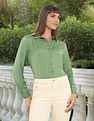 U.S. Polo Assn. Women Satin Solid Shirt