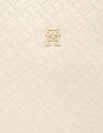 Tommy Hilfiger Logo Beige Pu Handbags