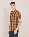 U.S. Polo Assn. Spread Collar Check Casual Shirt