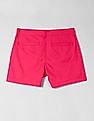 GAP Girls Pink Midi Shorts In Twill