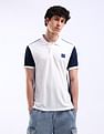 Flying Machine Colour Block Regular Fit Polo Shirt