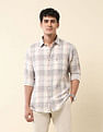 U.S. Polo Assn. Plaid Checked Tailored Fit Shirt