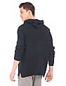 Aeropostale Patterned Knit Hooded Sweater