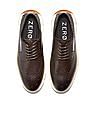 Cole Haan Men Dark Brown 4.Zerogrand Longwing Oxford Sneakers