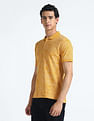 Flying Machine All Over Print Cotton Polo Shirt