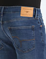 Flying Machine Slash Slim Tapered Distressed Jeans