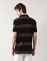 Arrow Sport Horizontal Striped Regular Fit Polo Shirt