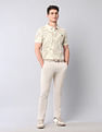 U.S. Polo Assn. Denim Co. Tropical Printed Pure Cotton Polo Shirt