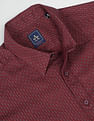 Arrow Sports Geometric Print Slim Fit Casual Shirt