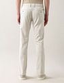 Arrow Sport Textured Slim Fit Trousers