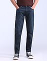 Flying Machine Slash Slim Tapered Fit Blue Jeans