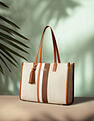 U.S. Polo Assn. Valour Striped Tote Bag