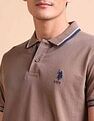 U.S. Polo Assn. Pure Cotton Slim Fit Polo Shirt