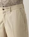 Arrow Newyork Regular Fit Textured Smartflex Trousers