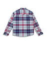 Tommy Hilfiger Kids Spread Collar Checked Oxford Shirt