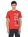 U.S. Polo Assn. Denim Co. Crew Neck Cotton Brand Print T-Shirt