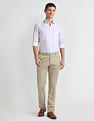 Arrow Pure Cotton Vertical Stripe Shirt