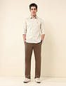 U.S. Polo Assn. Geometric Printed Pure Cotton Shirt