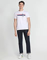 U.S. Polo Assn. Denim Co. Crew Neck Cotton Brand Print T-Shirt